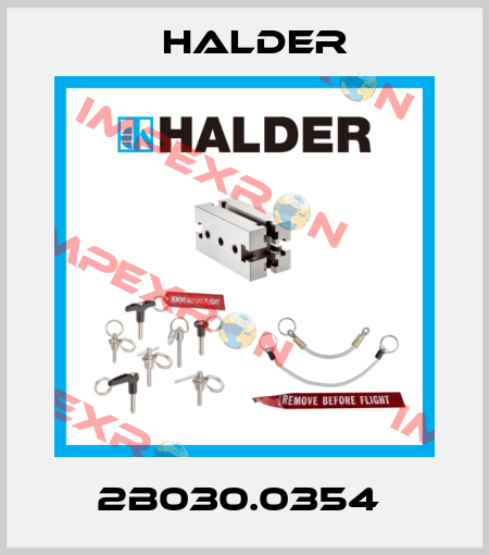 2B030.0354  Halder