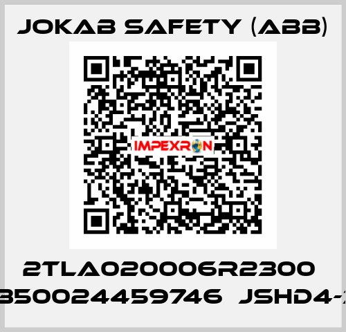 2TLA020006R2300  7350024459746  JSHD4-3  Jokab Safety (ABB)
