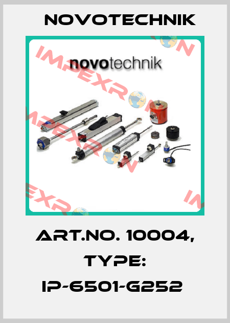 Art.No. 10004, Type: IP-6501-G252  Novotechnik