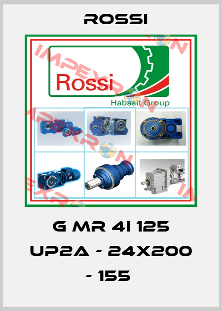 G MR 4I 125 UP2A - 24x200 - 155  Rossi