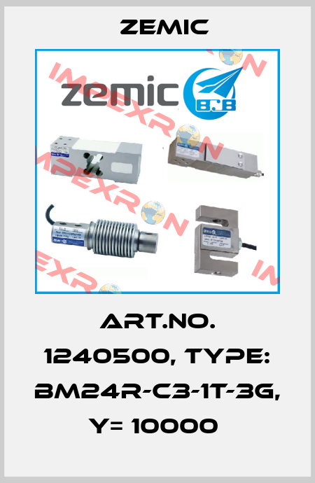Art.No. 1240500, Type: BM24R-C3-1t-3G, Y= 10000  ZEMIC