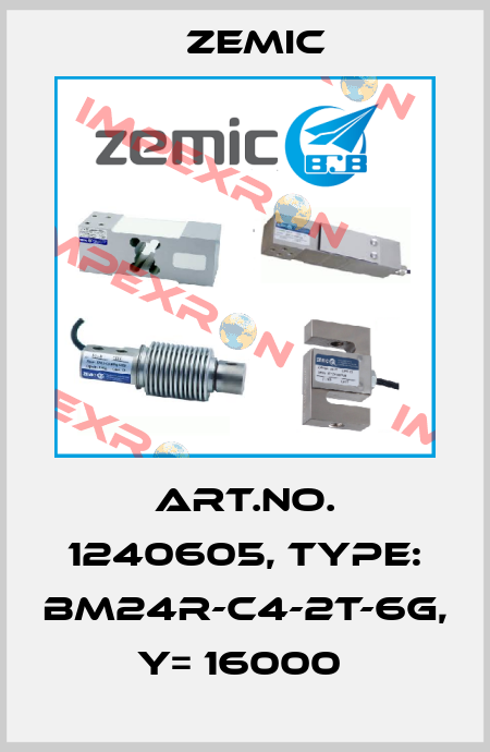 Art.No. 1240605, Type: BM24R-C4-2t-6G, Y= 16000  ZEMIC