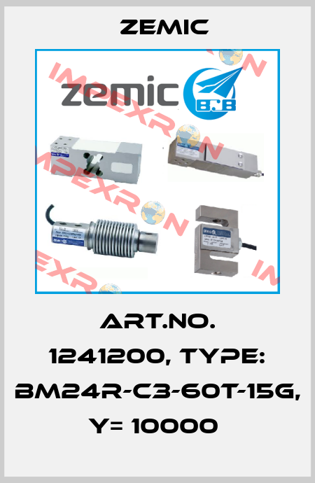 Art.No. 1241200, Type: BM24R-C3-60t-15G, Y= 10000  ZEMIC