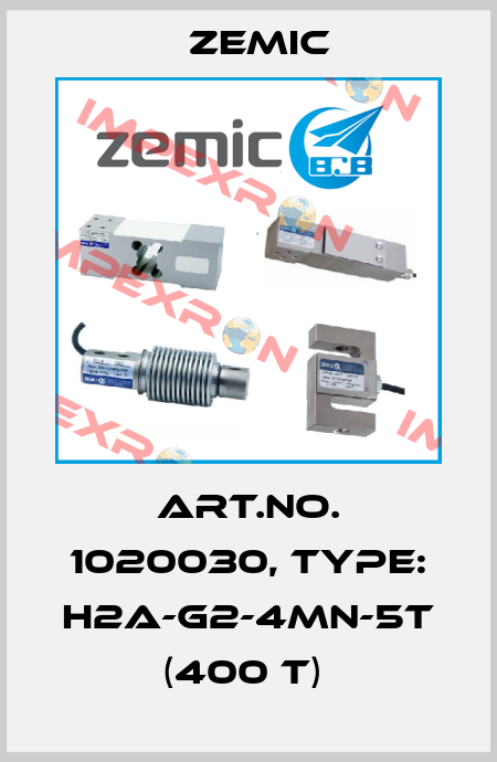Art.No. 1020030, Type: H2A-G2-4MN-5T (400 t)  ZEMIC