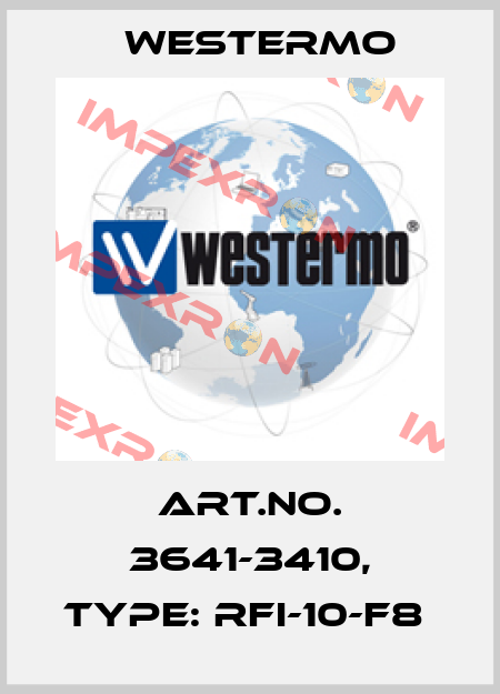Art.No. 3641-3410, Type: RFI-10-F8  Westermo