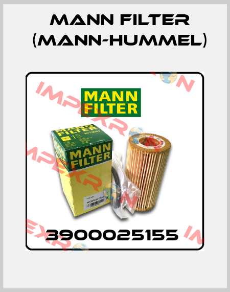 3900025155  Mann Filter (Mann-Hummel)