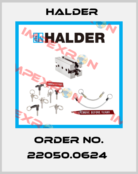 Order No. 22050.0624  Halder