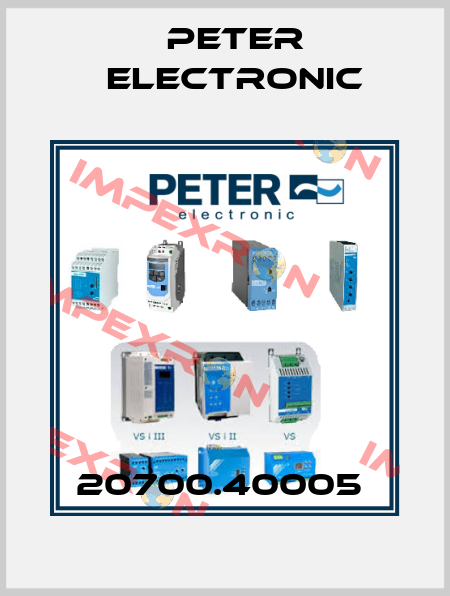 20700.40005  Peter Electronic