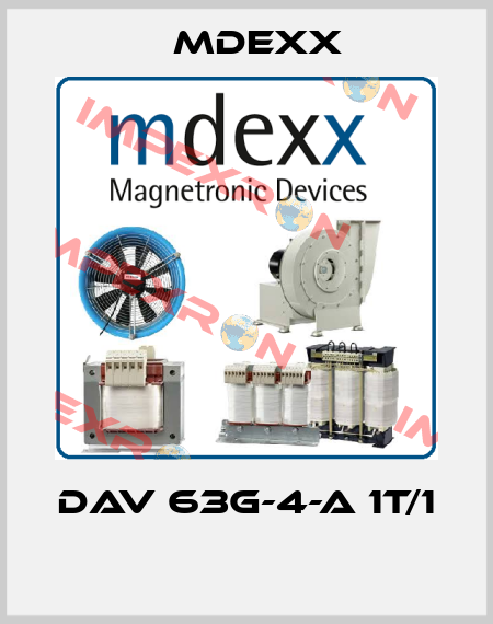 DAV 63G-4-A 1T/1  Mdexx