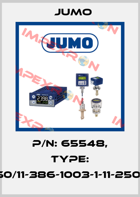 p/n: 65548, Type: 902550/11-386-1003-1-11-2500/000 Jumo