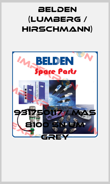 931750117 / MAS 8100 SN UM grey Belden (Lumberg / Hirschmann)