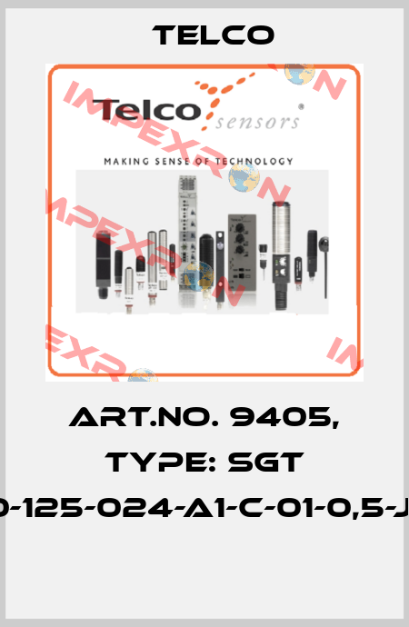 Art.No. 9405, Type: SGT 10-125-024-A1-C-01-0,5-J5  Telco