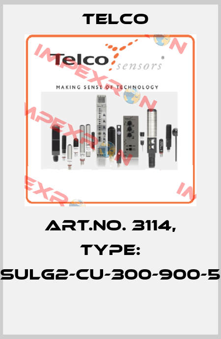 Art.No. 3114, Type: SULG2-CU-300-900-5  Telco