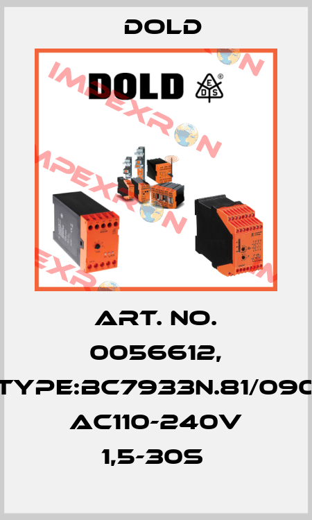 Art. No. 0056612, Type:BC7933N.81/090 AC110-240V 1,5-30S  Dold