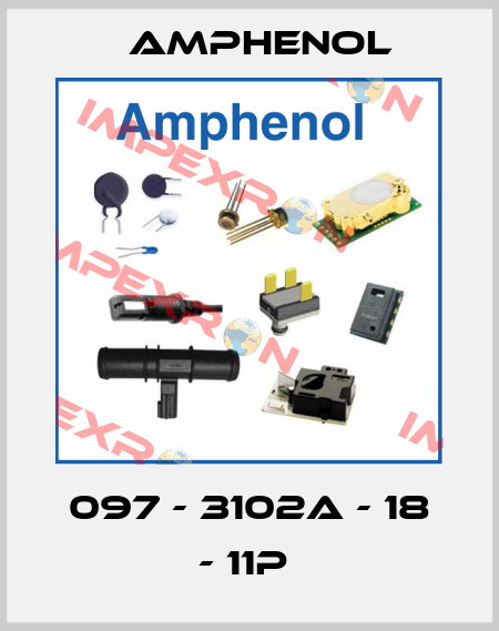 097 - 3102A - 18 - 11P  Amphenol