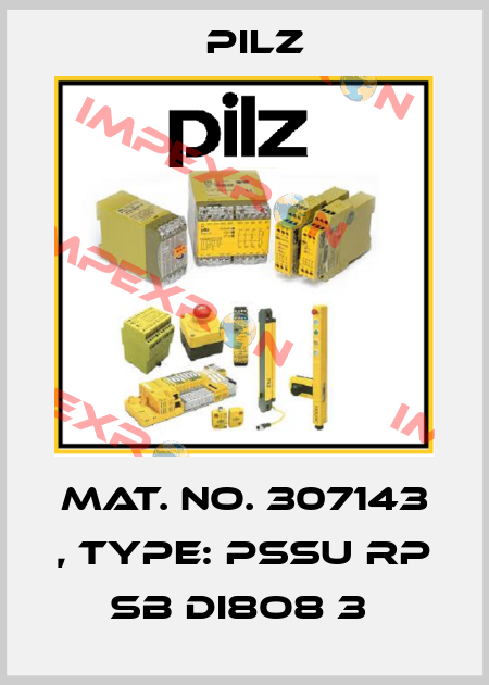 Mat. No. 307143 , Type: PSSu rp SB DI8O8 3  Pilz