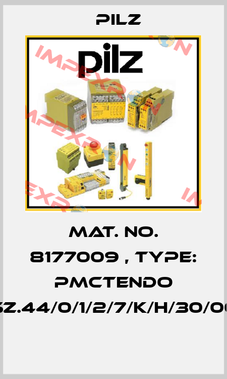 Mat. No. 8177009 , Type: PMCtendo SZ.44/0/1/2/7/K/H/30/00  Pilz