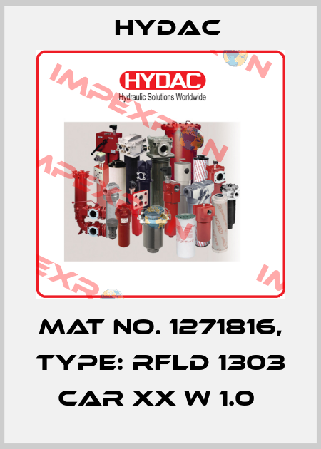 Mat No. 1271816, Type: RFLD 1303 CAR XX W 1.0  Hydac