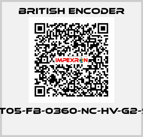 760N/1-T05-FB-0360-NC-HV-G2-ST-IP50  British Encoder