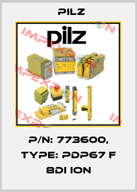 p/n: 773600, Type: PDP67 F 8DI ION Pilz