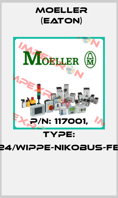 P/N: 117001, Type: 100-00024/WIPPE-NIKOBUS-FEEDBACK  Moeller (Eaton)