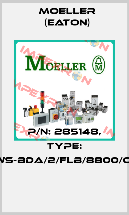 P/N: 285148, Type: NWS-BDA/2/FLB/8800/OM  Moeller (Eaton)