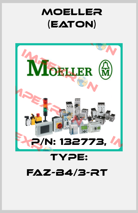 P/N: 132773, Type: FAZ-B4/3-RT  Moeller (Eaton)