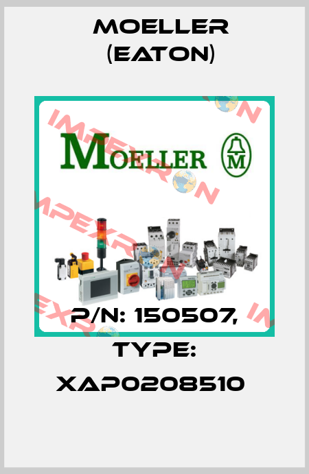 P/N: 150507, Type: XAP0208510  Moeller (Eaton)