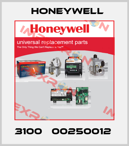 3100   00250012  Honeywell
