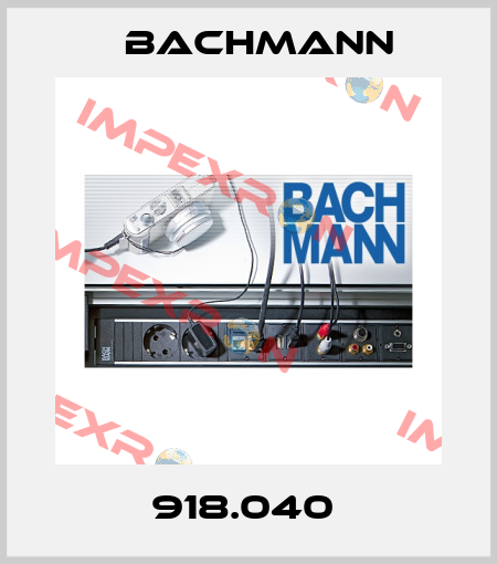 918.040  Bachmann