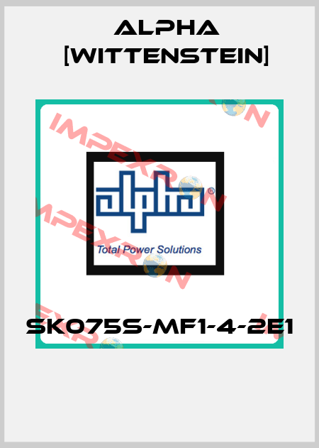 SK075S-MF1-4-2E1  Alpha [Wittenstein]