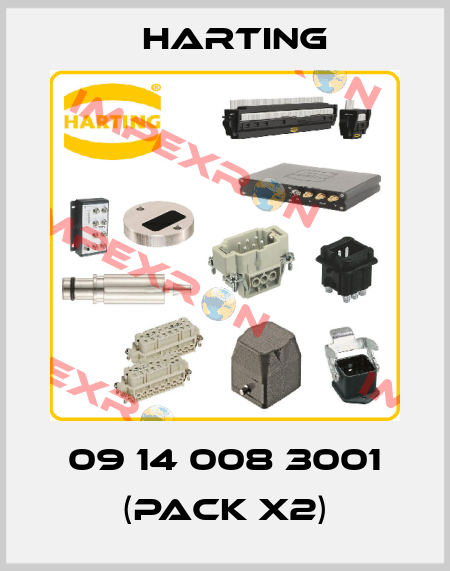 09 14 008 3001 (pack x2) Harting