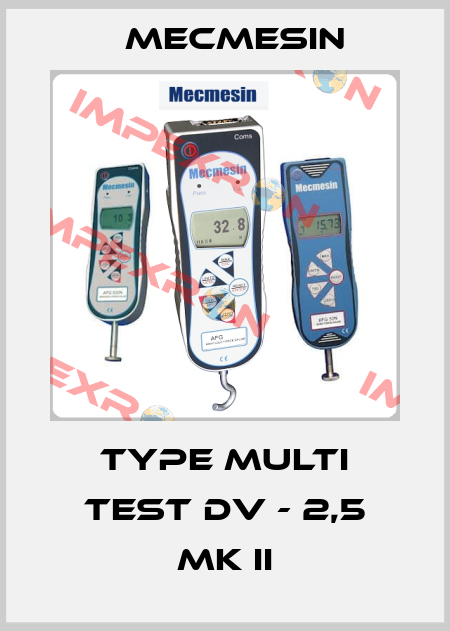 Type Multi Test dv - 2,5 MK II Mecmesin