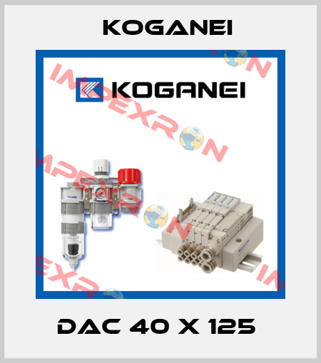 DAC 40 X 125  Koganei
