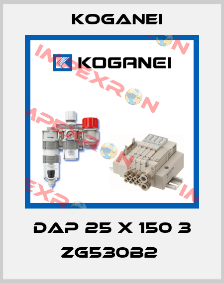 DAP 25 X 150 3 ZG530B2  Koganei