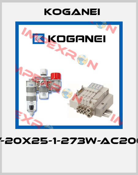 DV-20X25-1-273W-AC200V  Koganei
