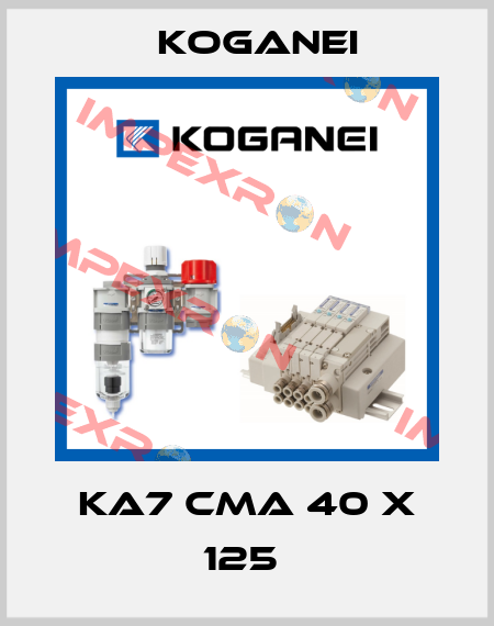 KA7 CMA 40 X 125  Koganei