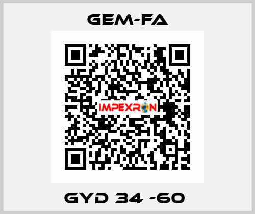 GYD 34 -60  Gem-Fa