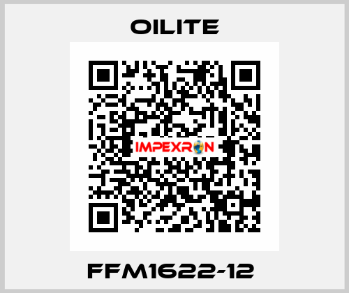 FFM1622-12  Oilite