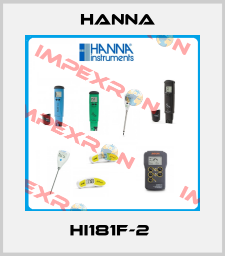HI181F-2  Hanna