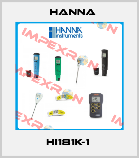 HI181K-1  Hanna