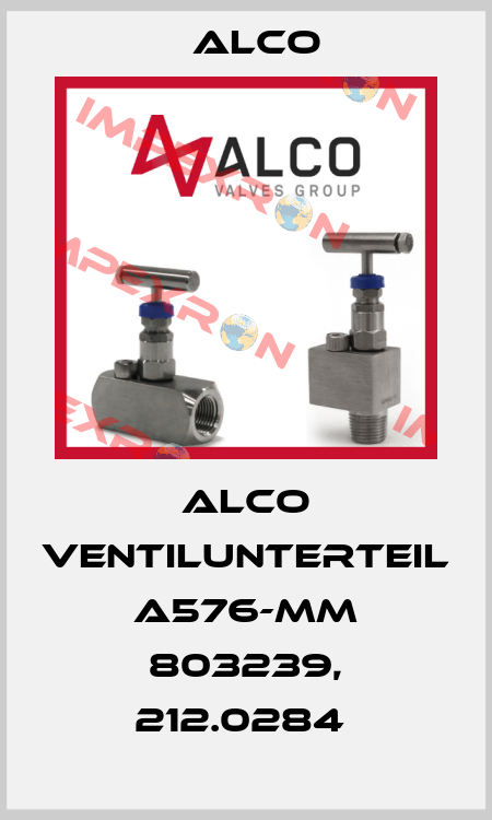 ALCO VENTILUNTERTEIL A576-MM 803239, 212.0284  Alco