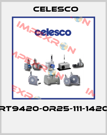RT9420-0R25-111-1420  Celesco