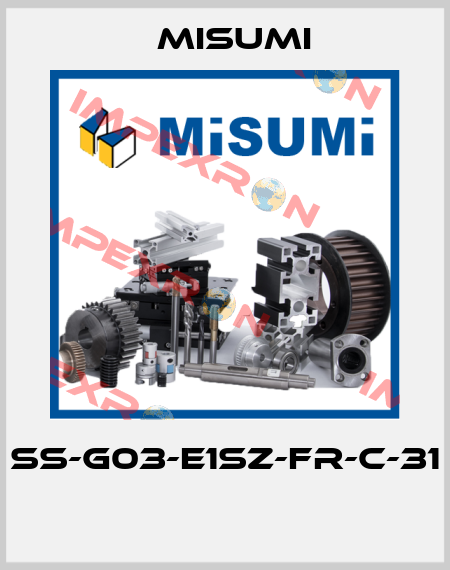 SS-G03-E1SZ-FR-C-31  Misumi