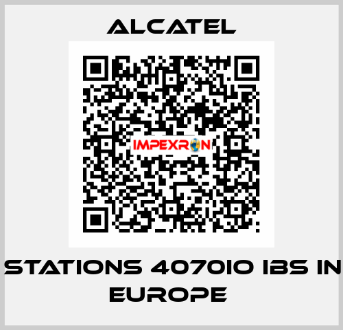 BASE STATIONS 4070IO IBS INDOOR EUROPE  Alcatel