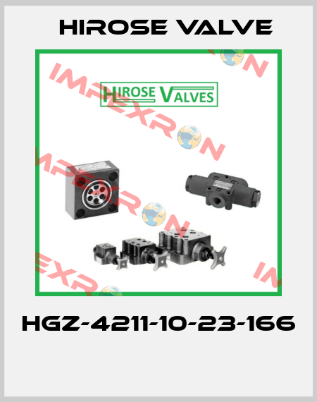 HGZ-4211-10-23-166  Hirose Valve