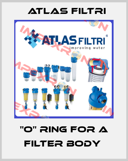 "O" ring for a filter body  Atlas Filtri