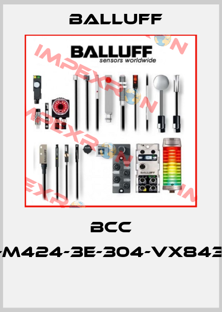 BCC M324-M424-3E-304-VX8434-050  Balluff