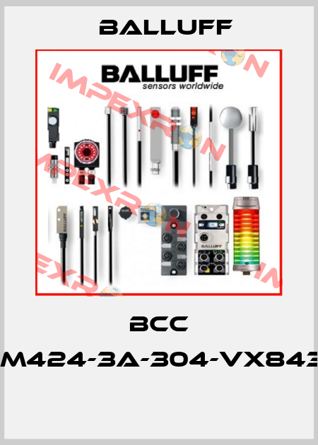 BCC M425-M424-3A-304-VX8434-020  Balluff