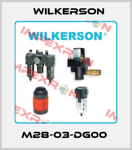 M28-03-DG00  Wilkerson